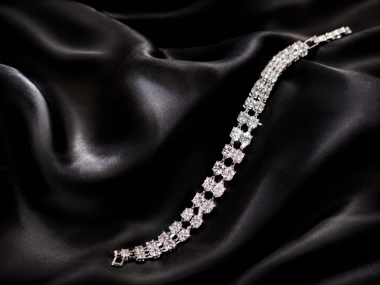 Luxury Crystal Tennis Bracelet for Women